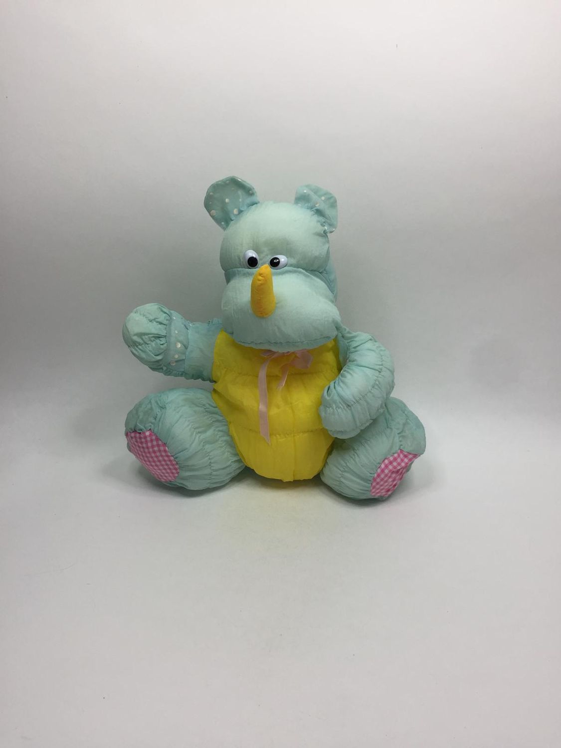 Nashorn Knautschi Europlay stehend 33 cm Mega Rarität und Sammlerstück