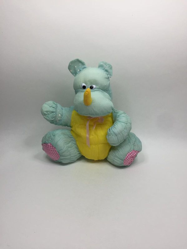 Nashorn Knautschi Europlay stehend 33 cm Mega Rarität und Sammlerstück