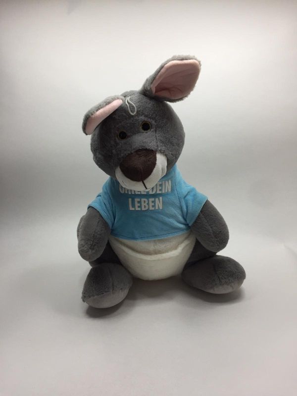 Känguru XL Flo's Toys stehend 58 cm Sammlerstück