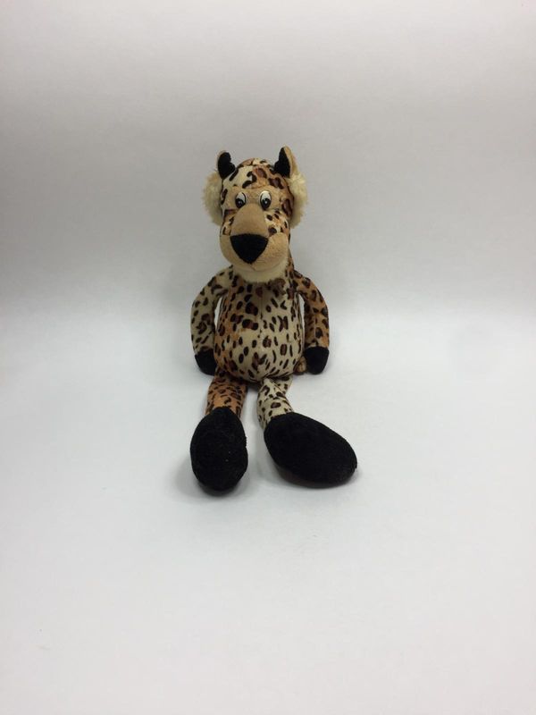 Leopard Knuffel stehend 40 cm sehr selten