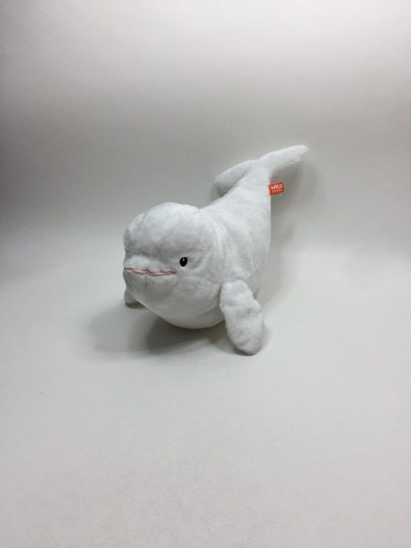 Wal Belugawal Wild Republic liegend 38 cm Sammlerstück