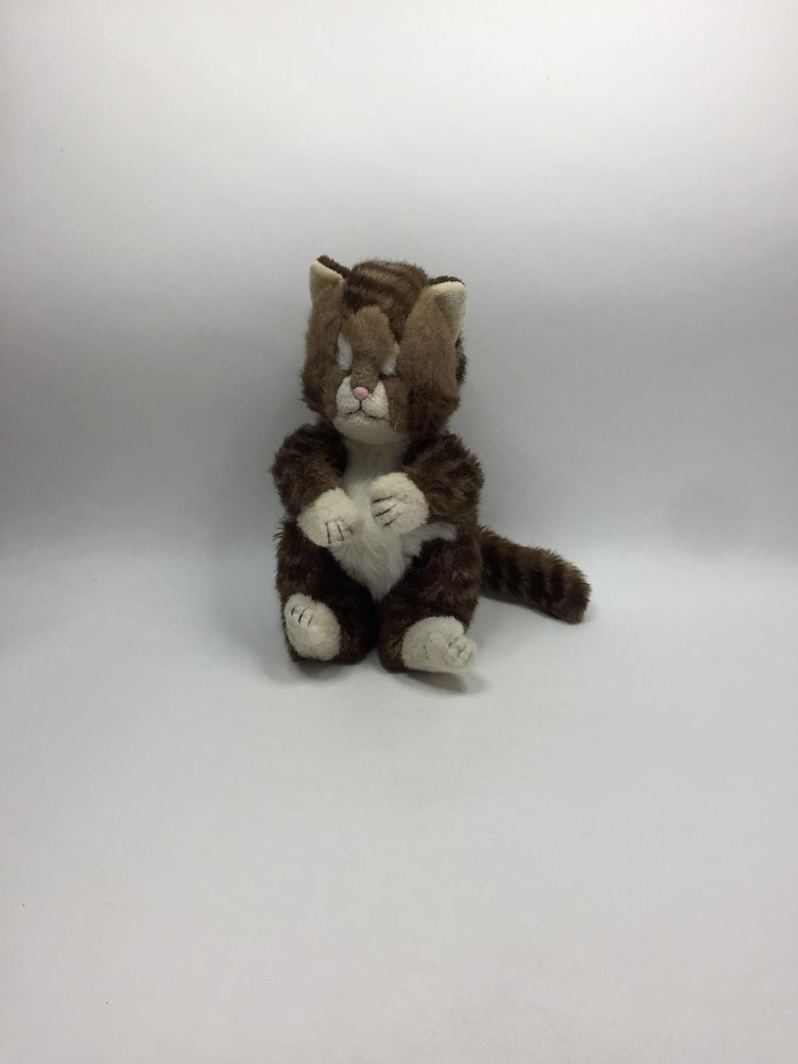 Katze Tom Tatze Handpuppe Ebo stehend 35 cm Sammlerstück