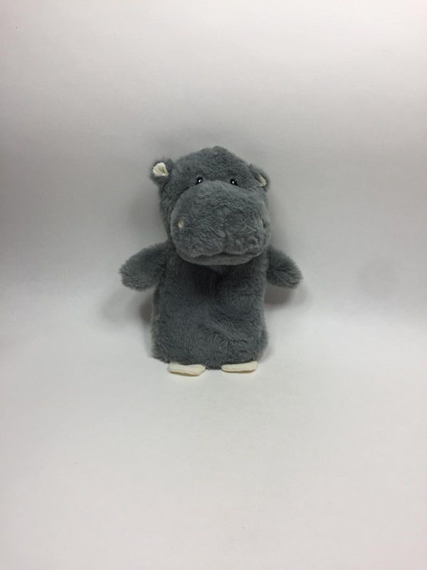 Nilpferd Wärmeflasche Knuffel stehend 30 cm selten