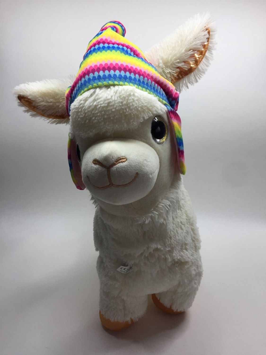 Lama XL Flo's Toys stehend 55 cm selten