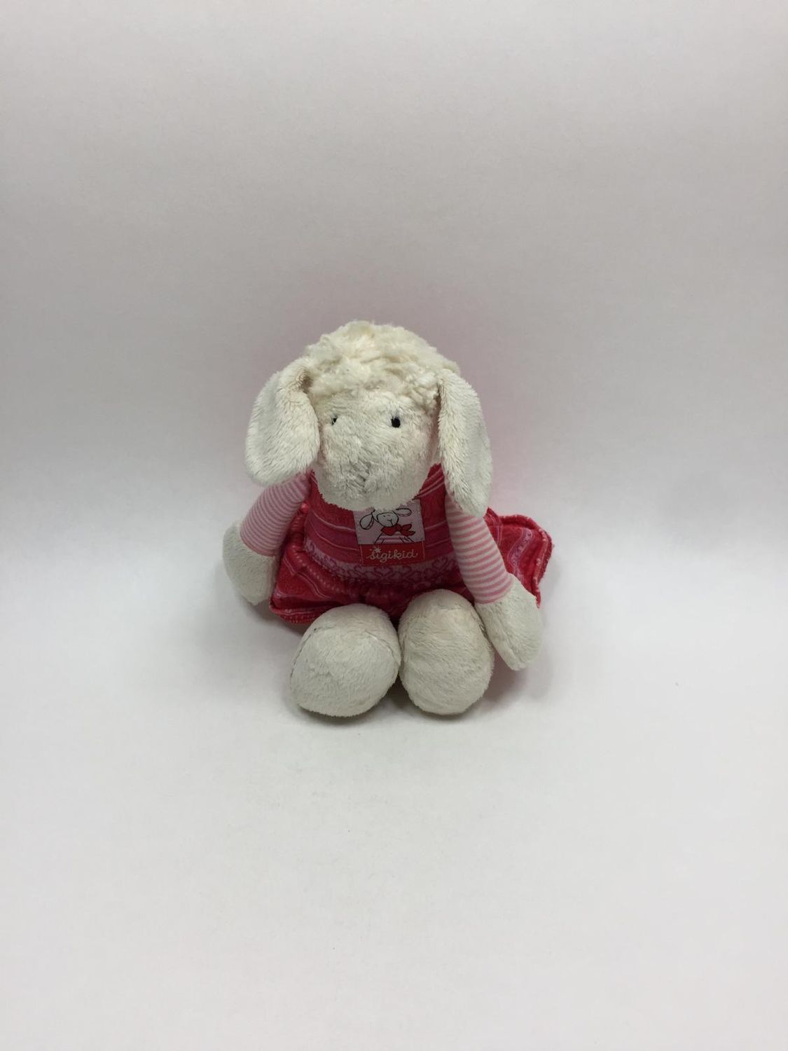 Schaf Schnuggi Sigikid stehend 33 cm Sammlerstück