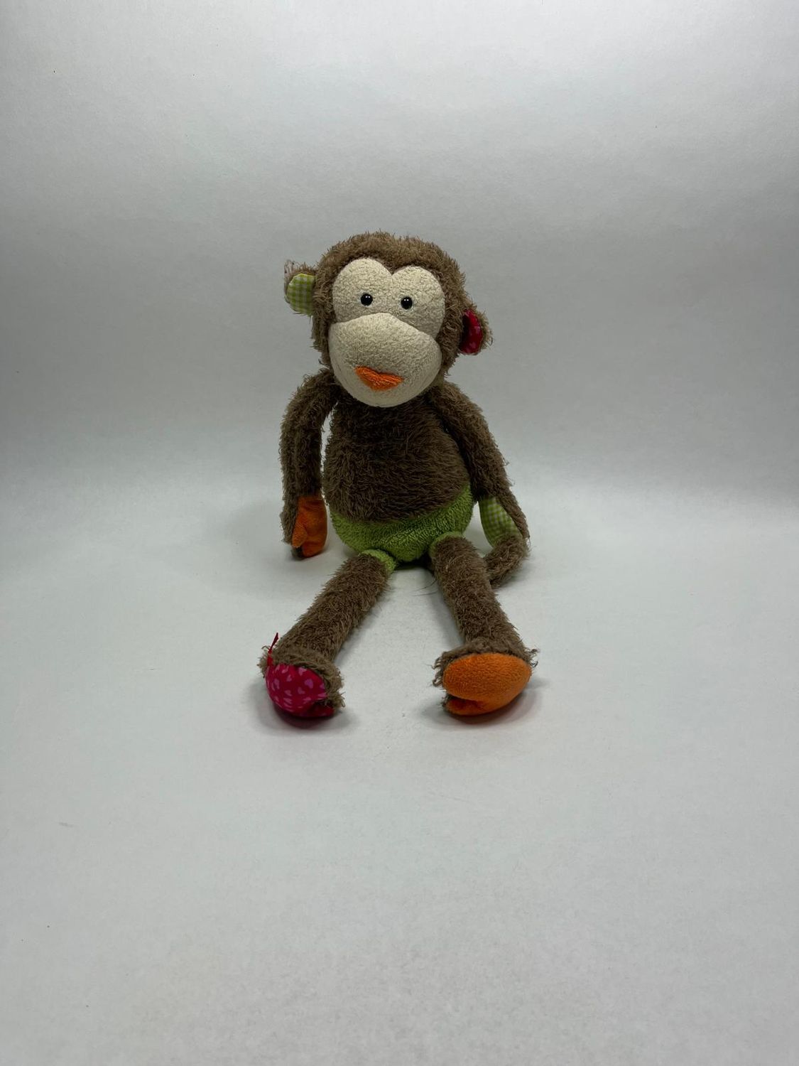 Affe Sigikid stehend 53 cm Vintage Sammlerstück