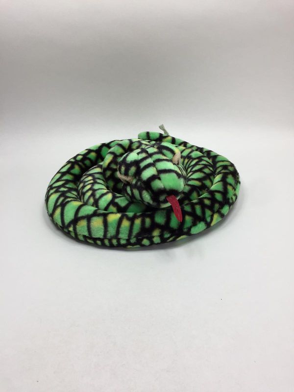 Schlange Knuffel liegend 180 cm selten