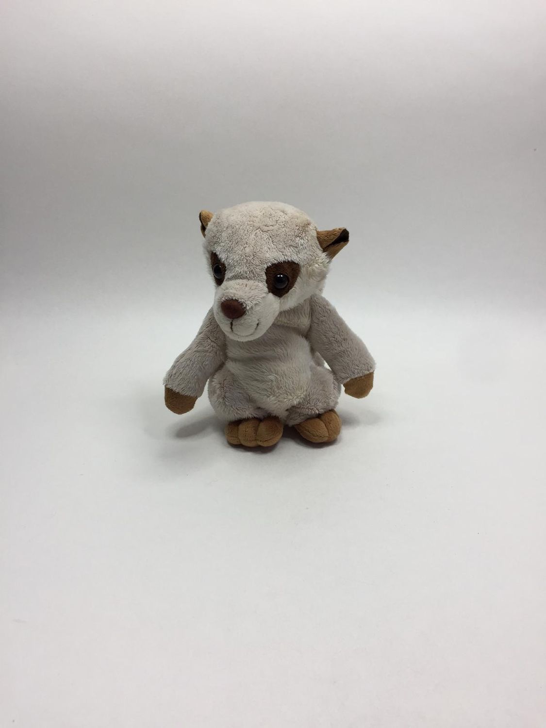 Erdmännchen Kirschkernkissen Knuffel stehend 25 cm selten