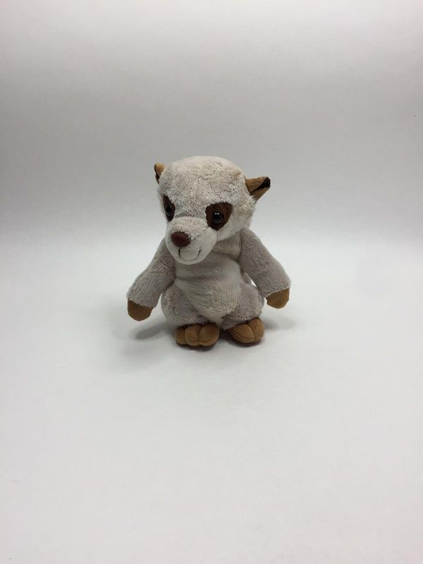 Erdmännchen Kirschkernkissen Knuffel stehend 25 cm selten