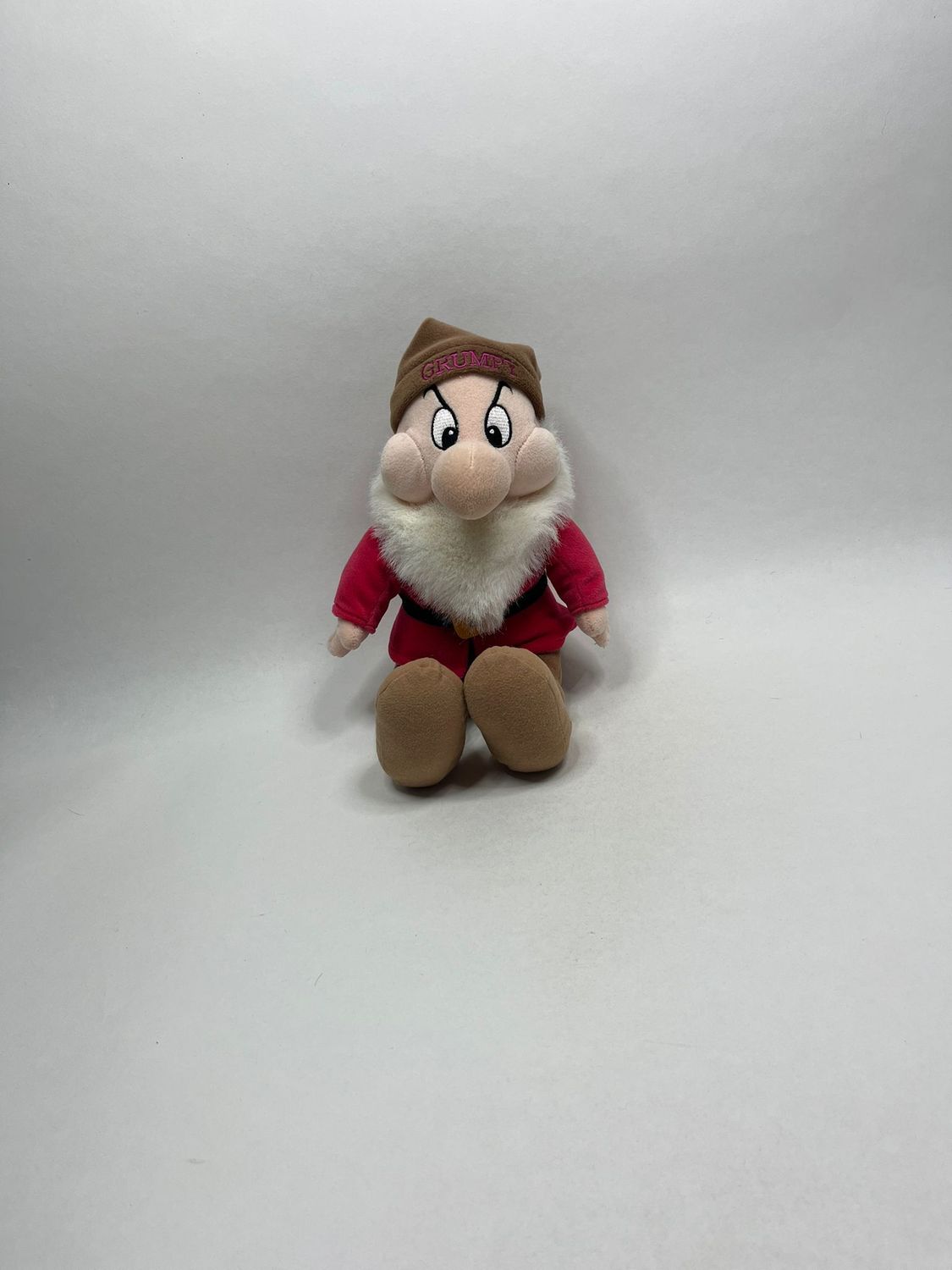 Disney Grumpy Brummbär 7 Zwerge Knuffel stehend 35 cm selten