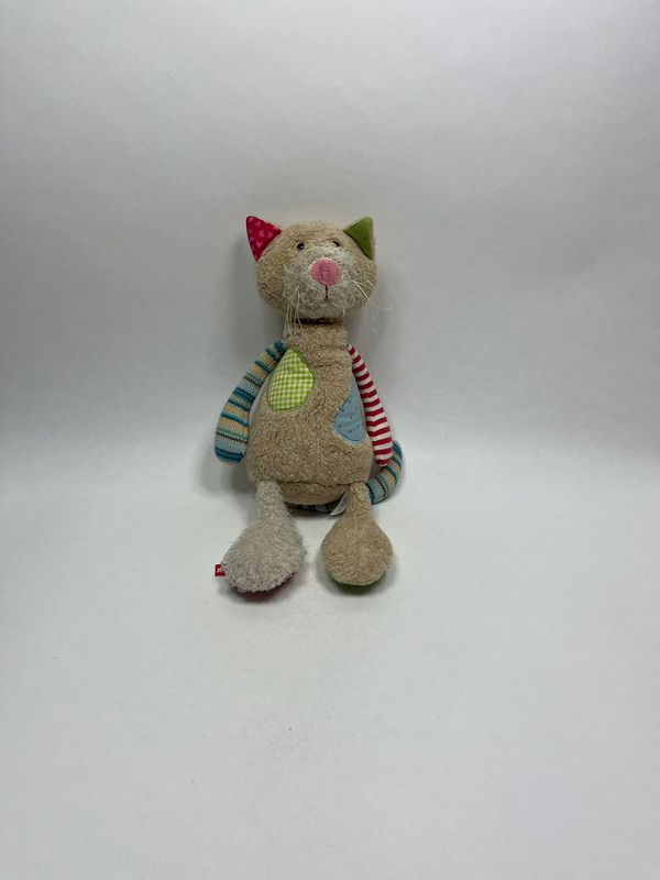 Katze Sigikid Patchwork Sweety stehend 30 cm selten