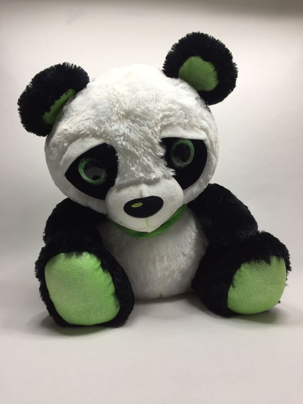 XXL Panda Morgenroth sitzend 55 cm 1,055 kg Sammlerstück