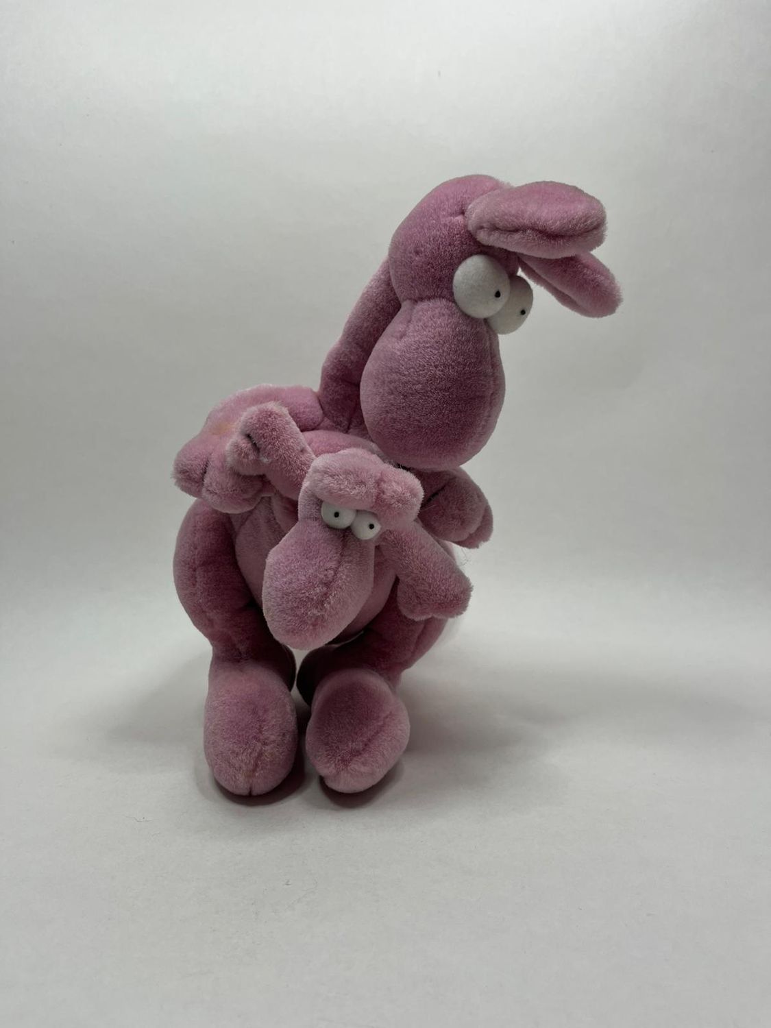 Känguru mit Baby Heye stehend 33 cm selten