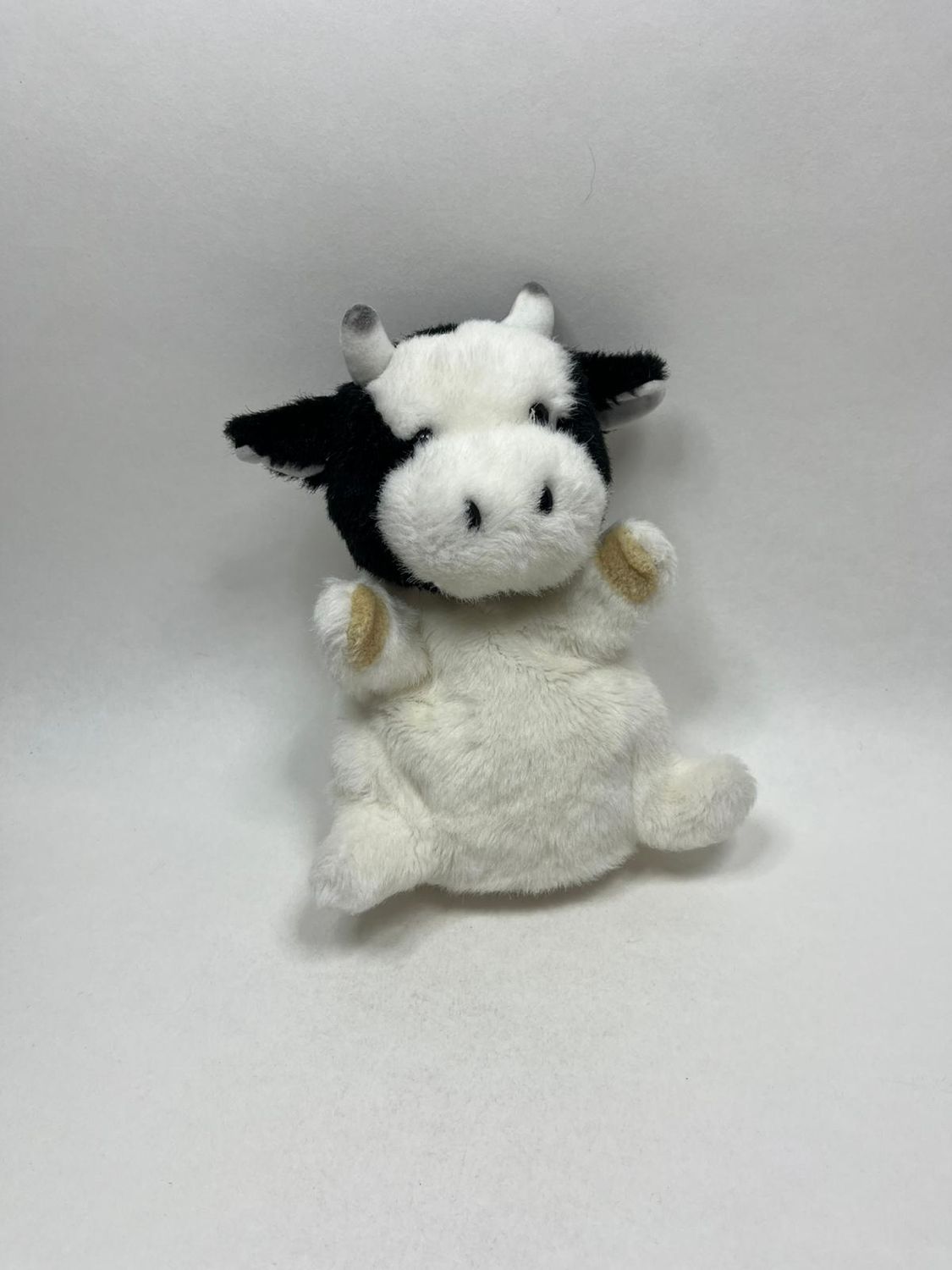 Kuh Handpuppe Knuffel stehend 27 cm selten