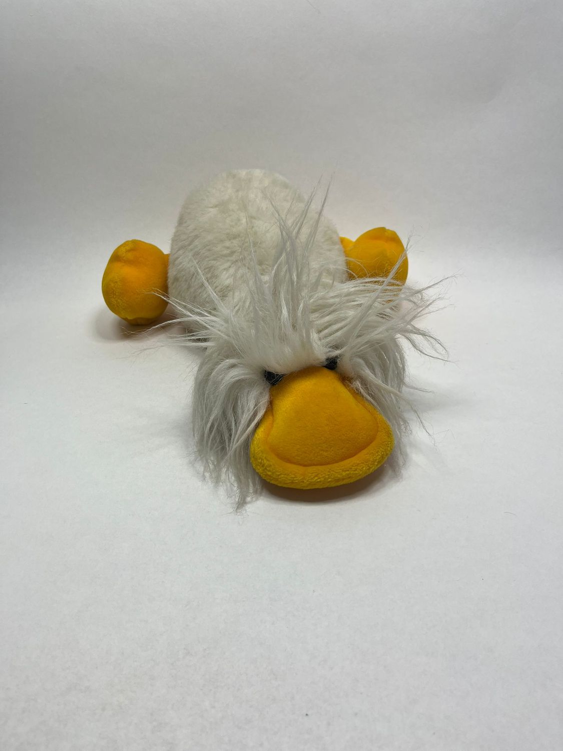 Nici Ente Weiß Adlerkopf liegend 40 cm selten