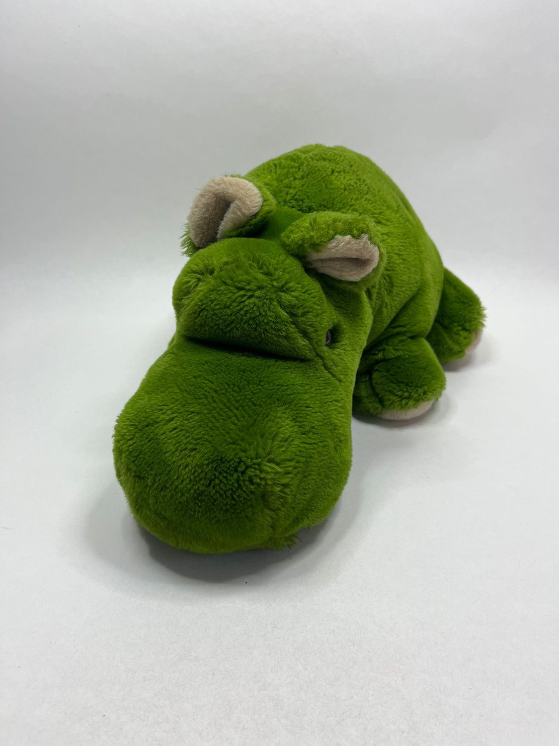 Nilpferd XL Knuffel stehend 45 cm sehr selten