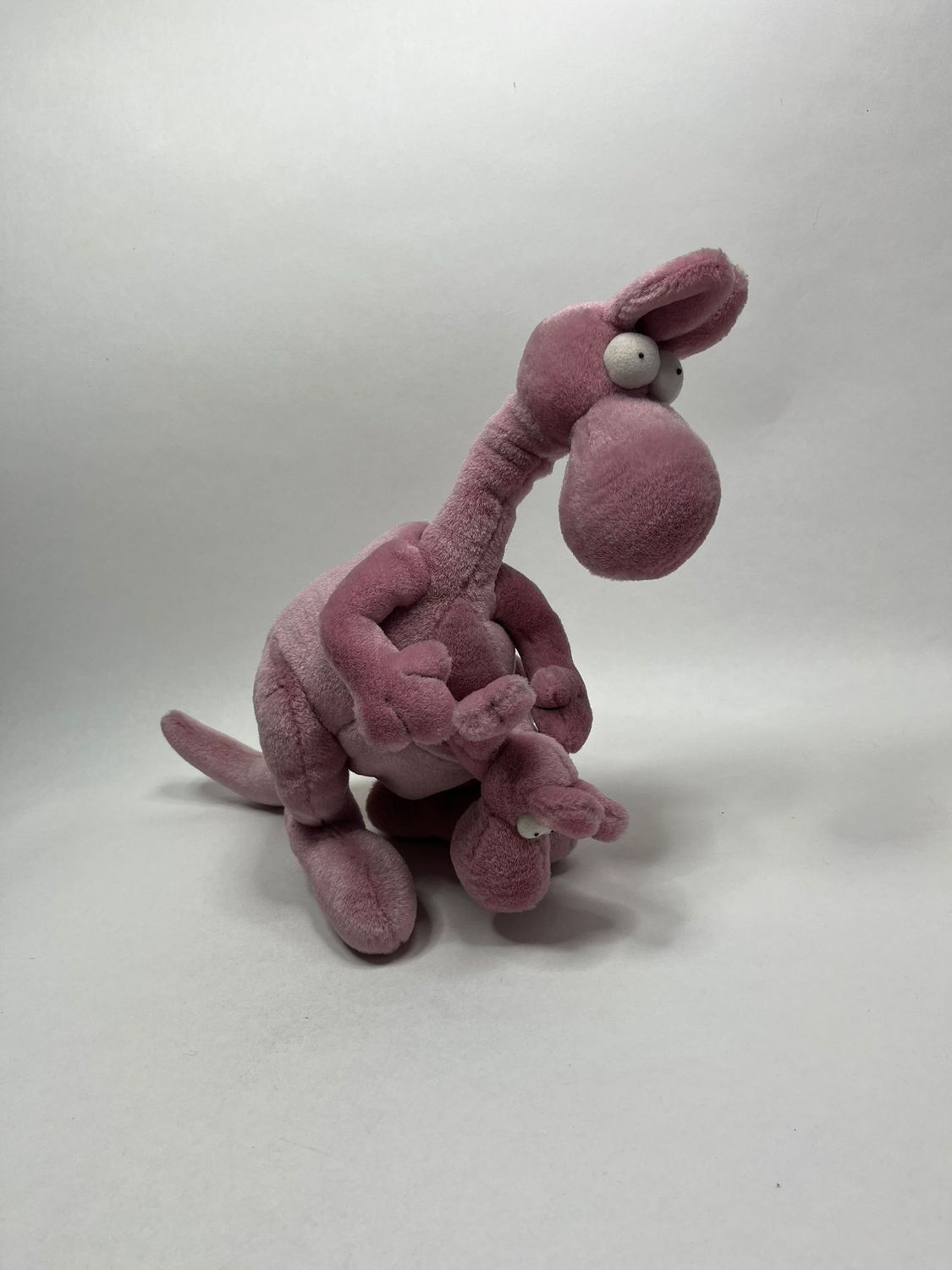 Känguru mit Baby Heye stehend 35 cm selten