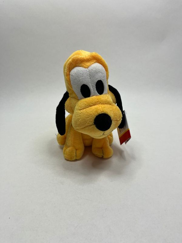 Disney Pluto Hund sitzend 18 cm Sammlerstück mit Etikett