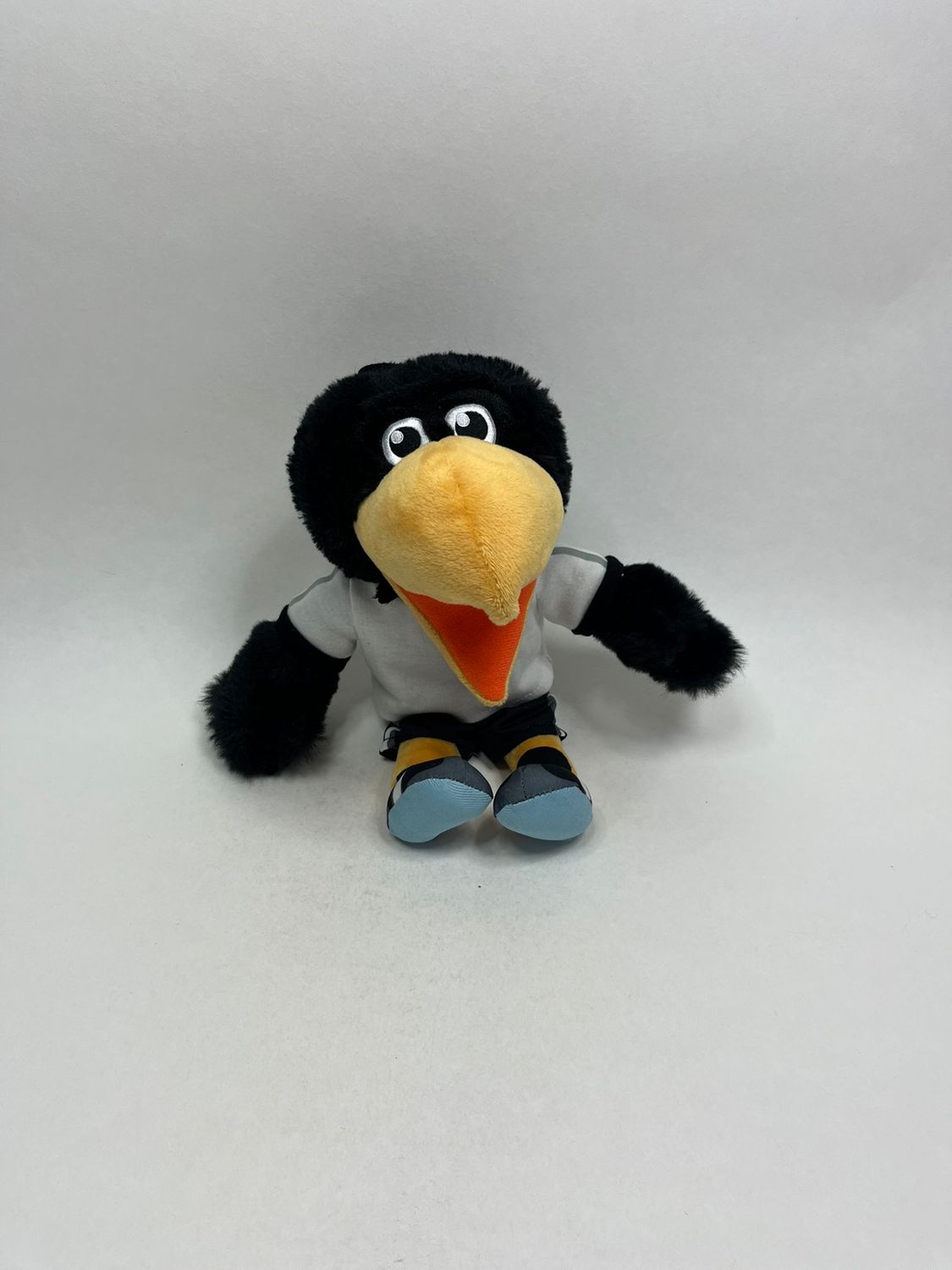 Paule Rabe DFB Maskottchen Knuffel stehend 27 cm selten