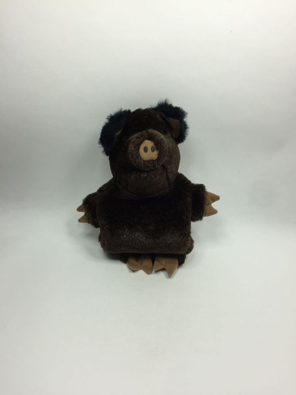 Schwein Wildschwein Wärmeflasche Frank stehend 42 cm selten