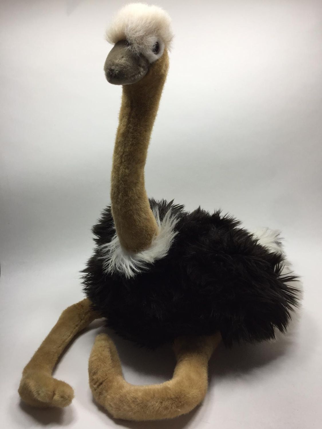 XXL Strauß Sigikid stehend 90 cm 0,645 kg Rarität Neuwertig mit Etikett