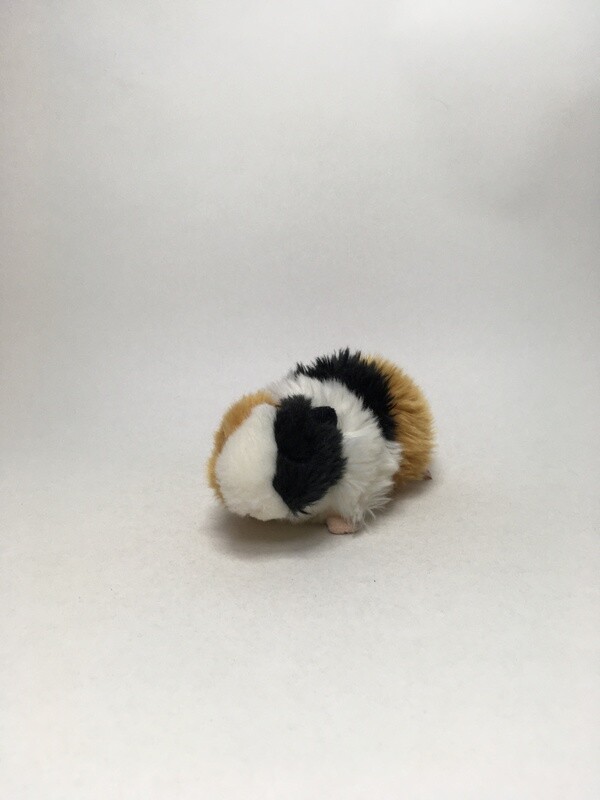 Meerschweinchen Teddy Hermann liegend 20cm selten