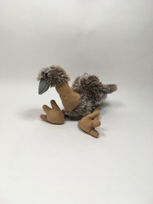 Strauß Aussie Born stehend 40cm selten Strauß Aussie Born stehend 40cm selten