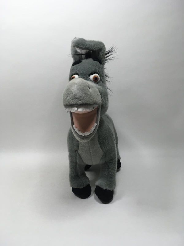 Shrek Esel Dreamworks stehend 48cm selten Shrek Esel Dreamworks stehend 48cm selten