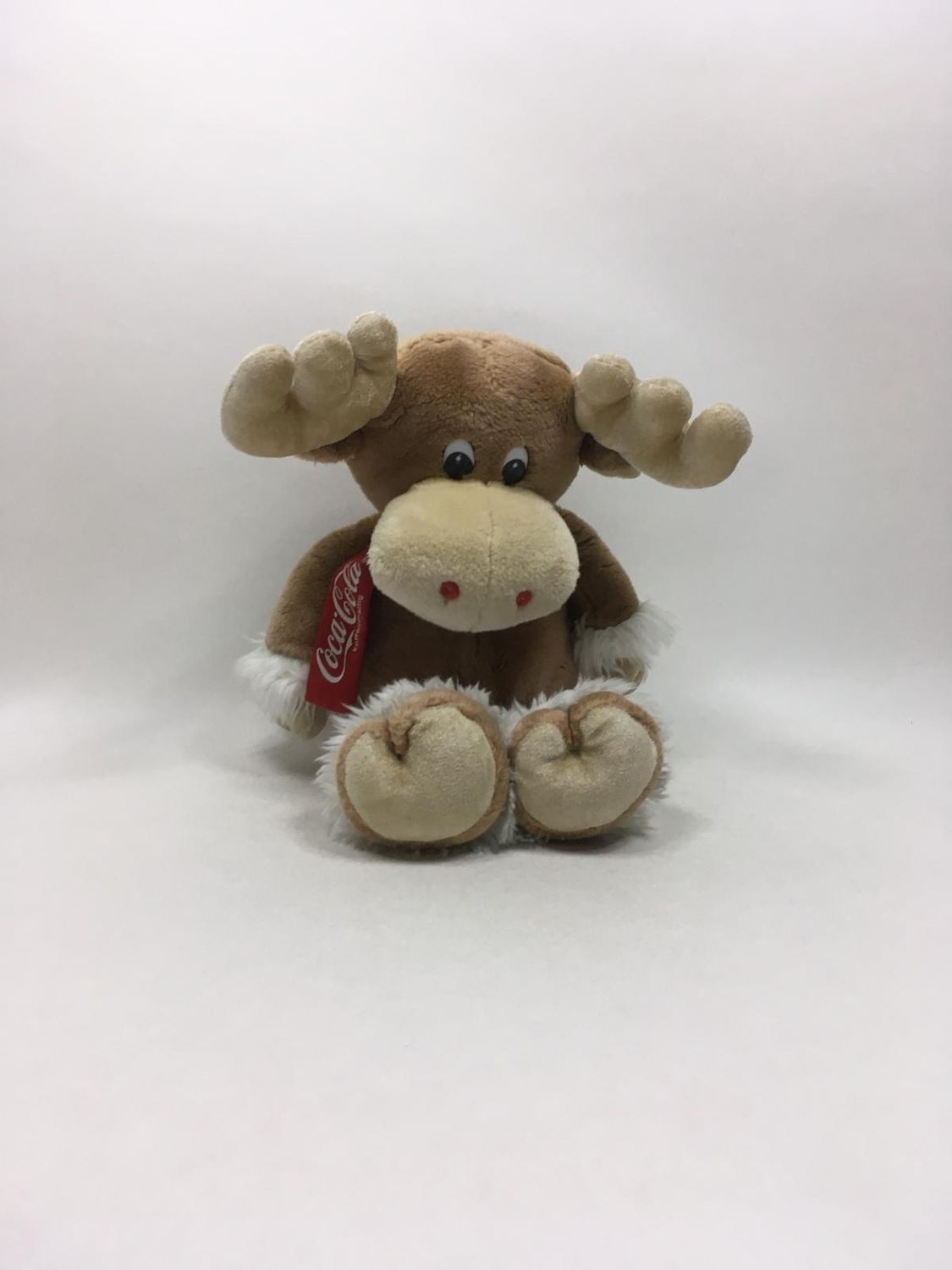 Elch Coca Cola stehend 45 cm Sammlerstück