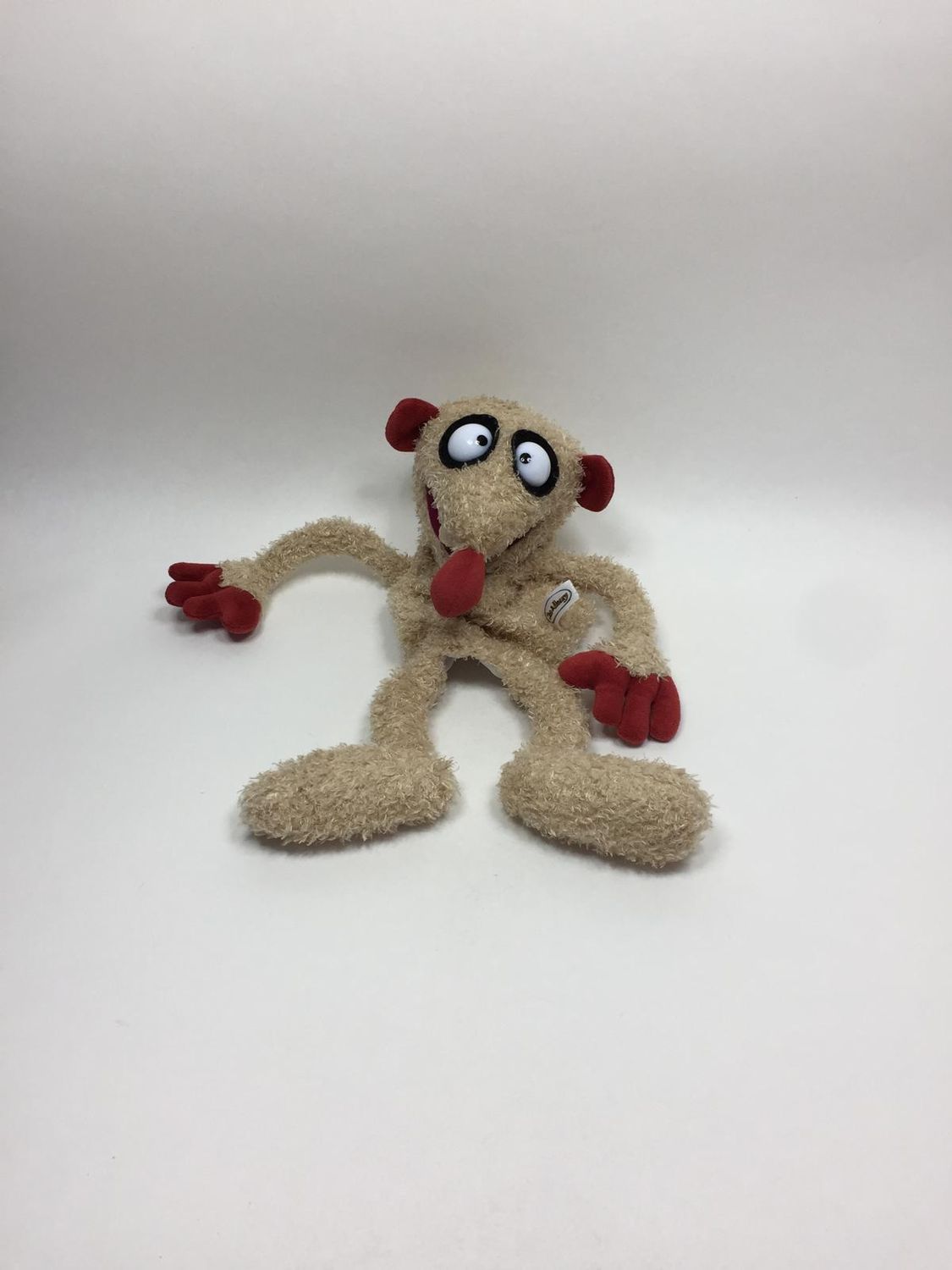 Jan und Henry Erdmännchen Handpuppe Heunec stehend 38 cm Sammlerstück