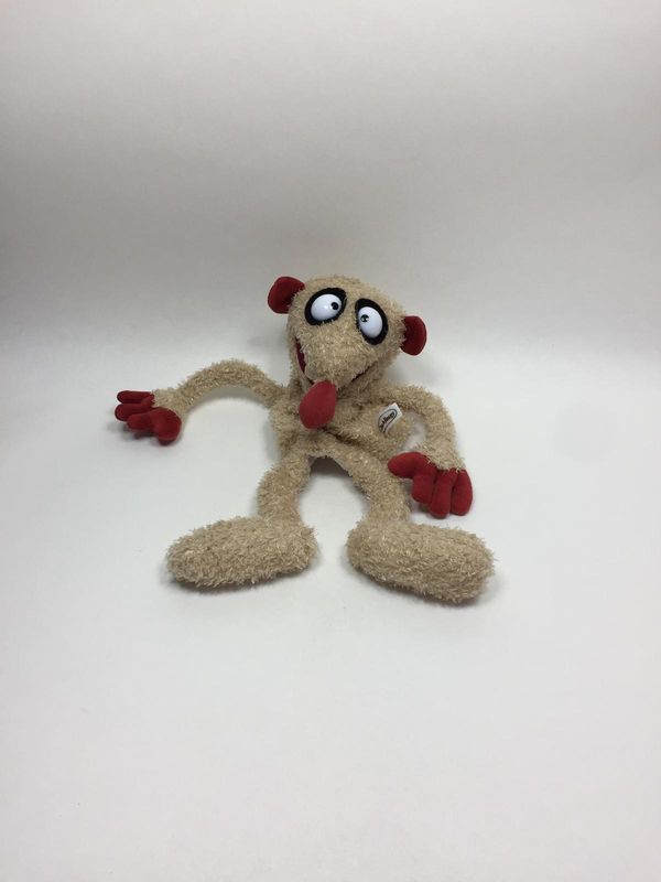 Jan und Henry Erdmännchen Handpuppe Heunec stehend 38 cm Sammlerstück