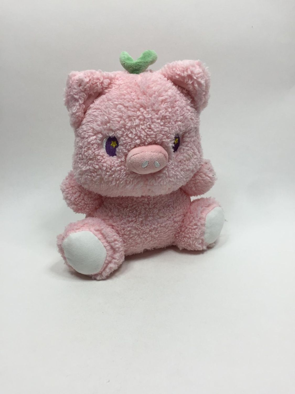 Schwein Knuffel sitzend 25 cm sehr selten