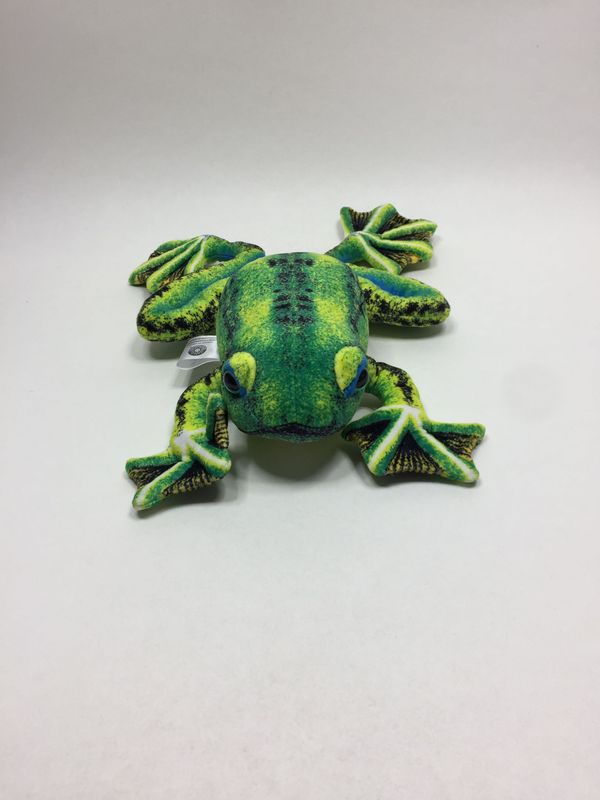 Frosch Cirque du Soleil liegend 33 cm Mega selten