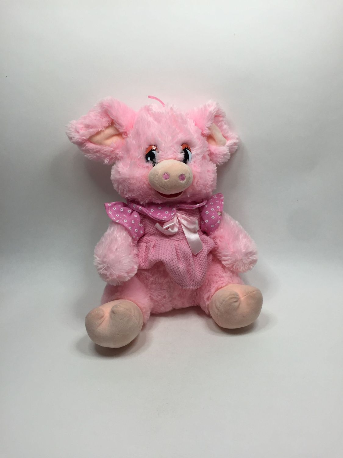 Schwein Knuffel stehend 38 cm Mega selten