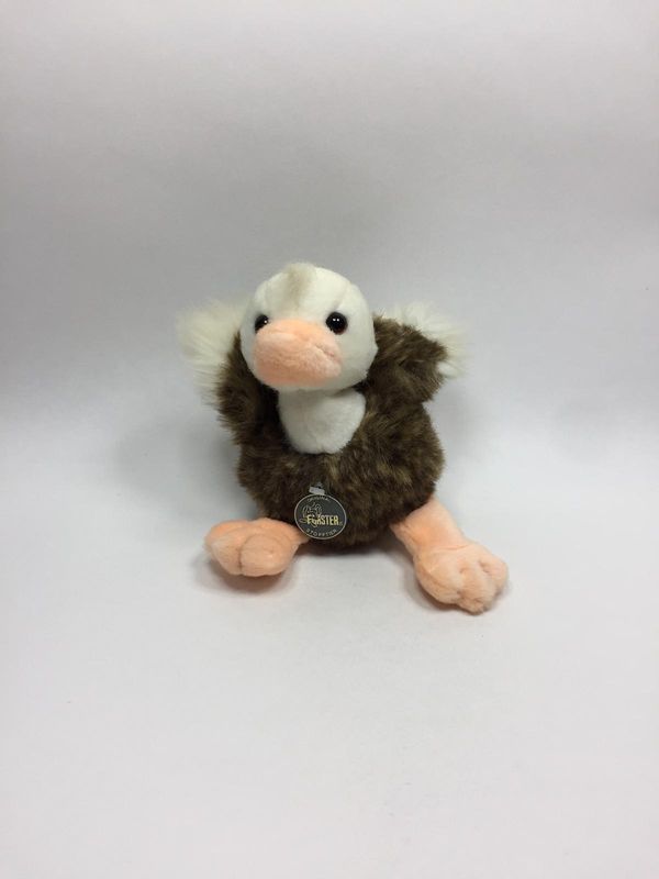 Strauß Förster Stofftiere stehend 28 cm Rarität