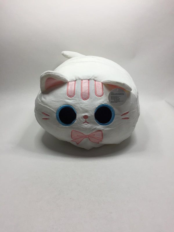 Katze XL Knuffel liegend 58 cm Sammlerstück Neuwertig mit Etikett