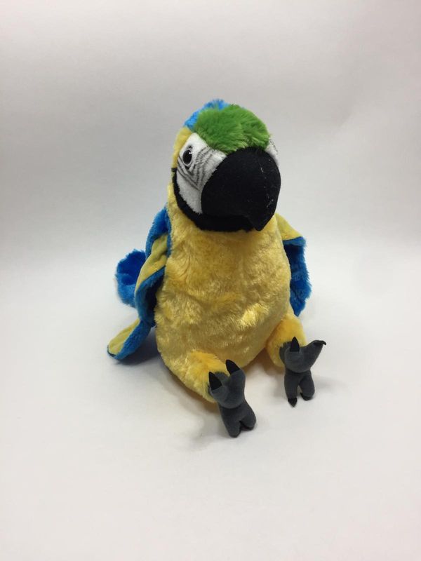 Papagei Wild Republic sitzend 28 cm Sammlerstück