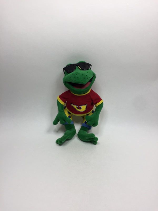 Frosch Interpromotion stehend 30 cm Rarität