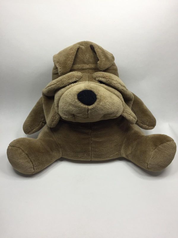 XXL Hund Knuffel sitzend 55 cm 1,61 kg Sammlerstück