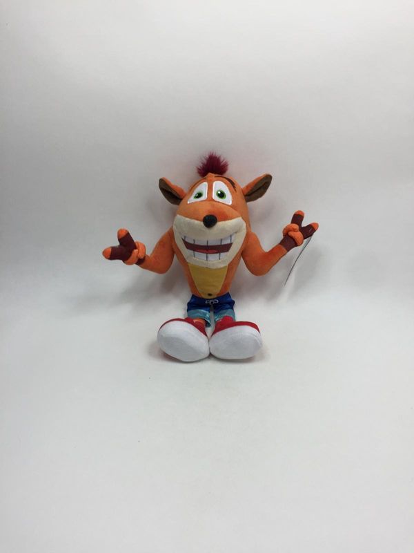 Crash Bandicoot Play by Play stehend 33 cm Sammlerstück Neuwertig mit Etikett