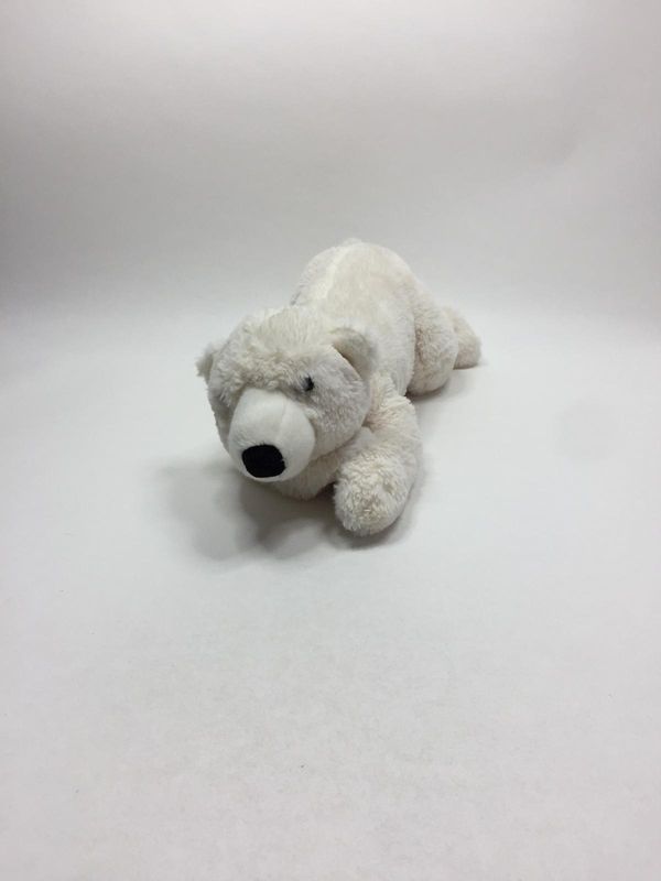 Eisbär Herzekind liegend 45 cm sehr selten