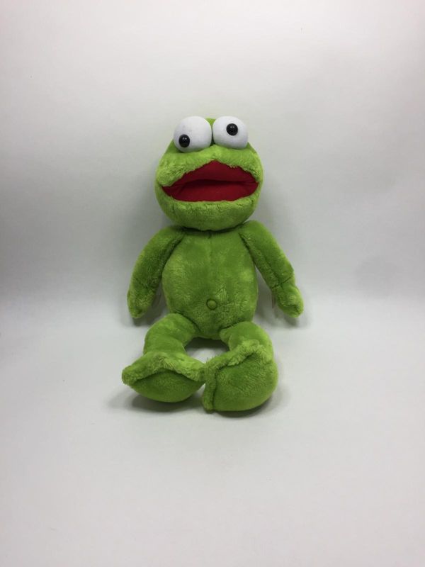 Frosch Knuffel stehend 45 cm Sammlerstück