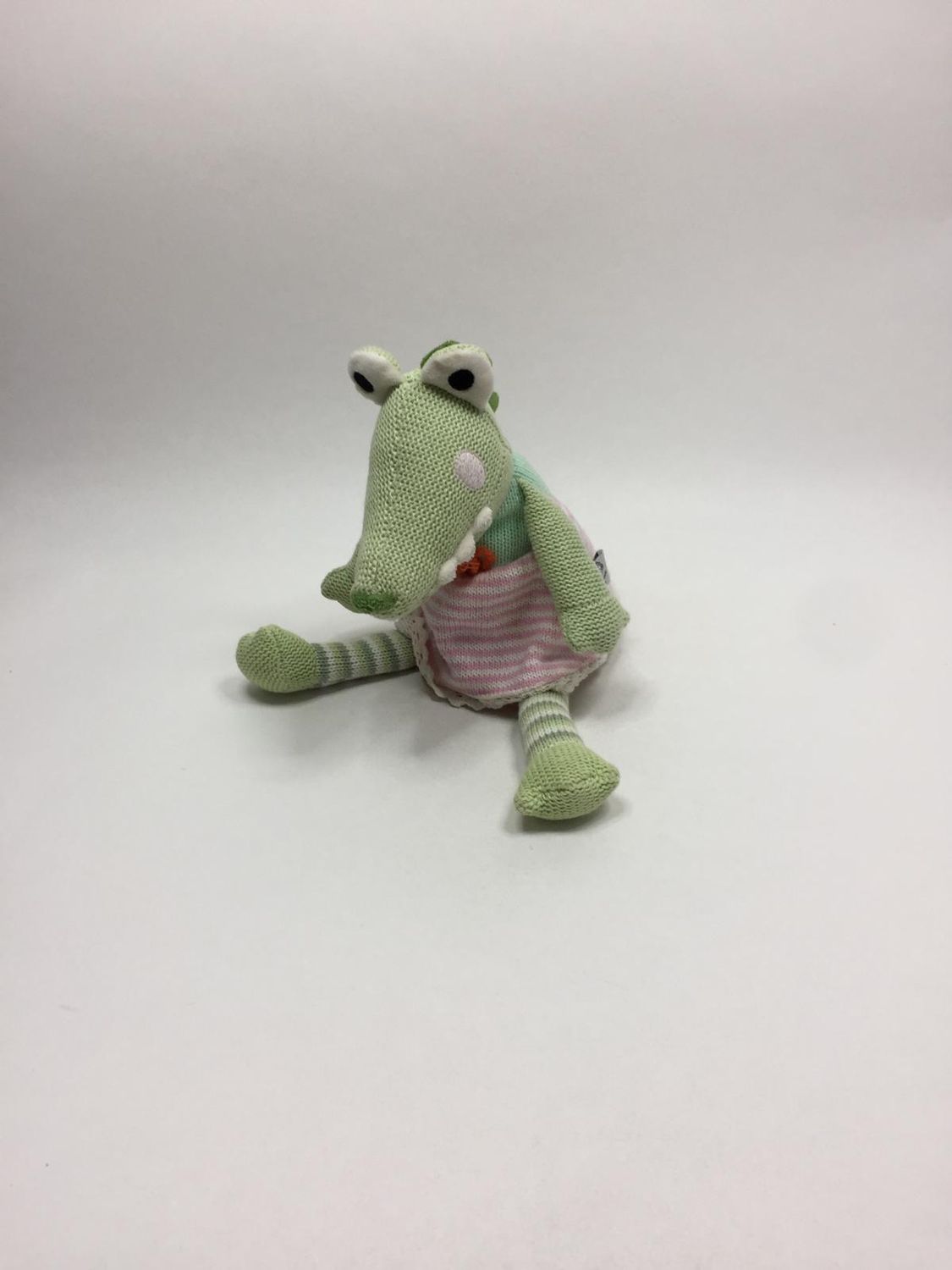 Krokodil Depot stehend 35 cm Sammlerstück