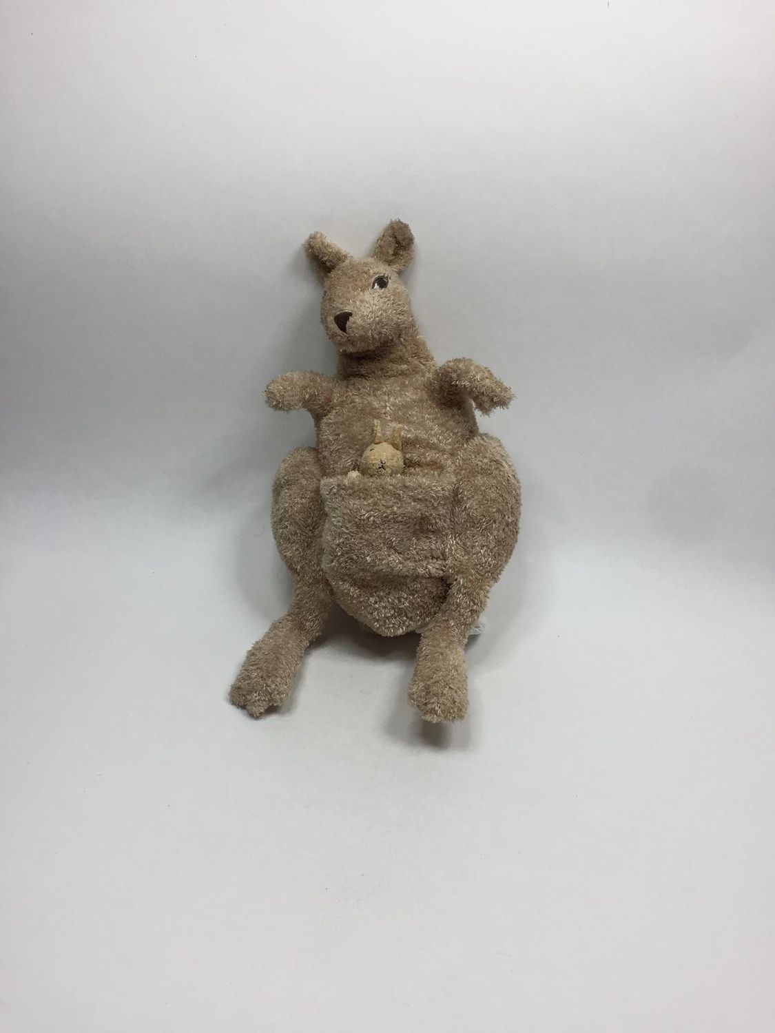 Känguru mit Baby Ikea stehend 33 cm Sammlerstück