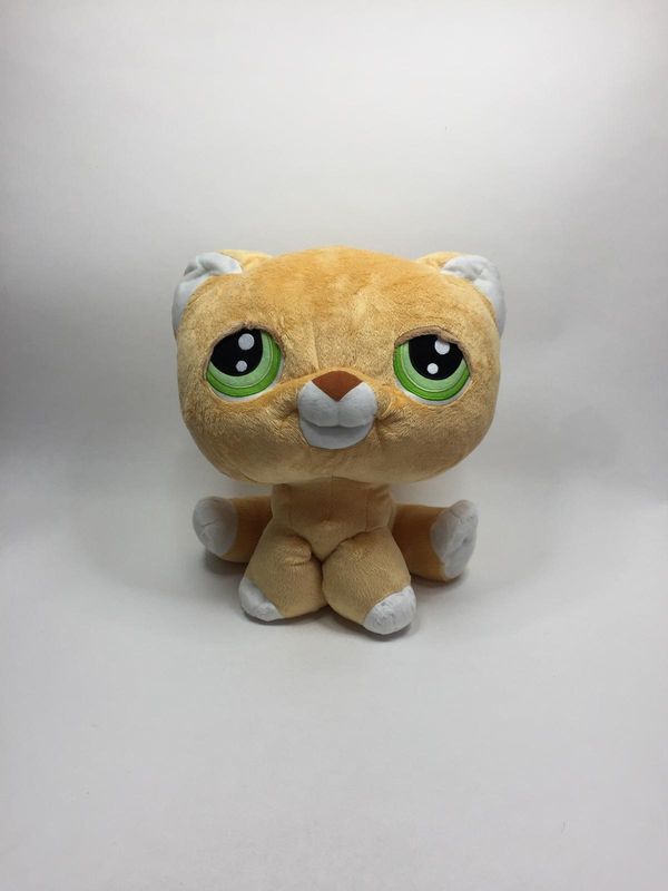 Katze Hasbro sitzend 40 cm selten