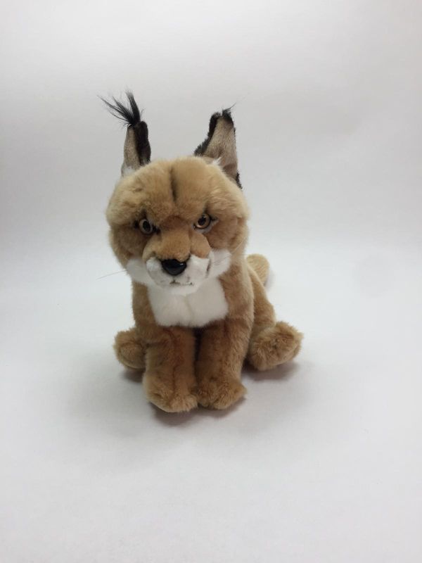 Luchs Uni-Toys sitzend 28 cm selten