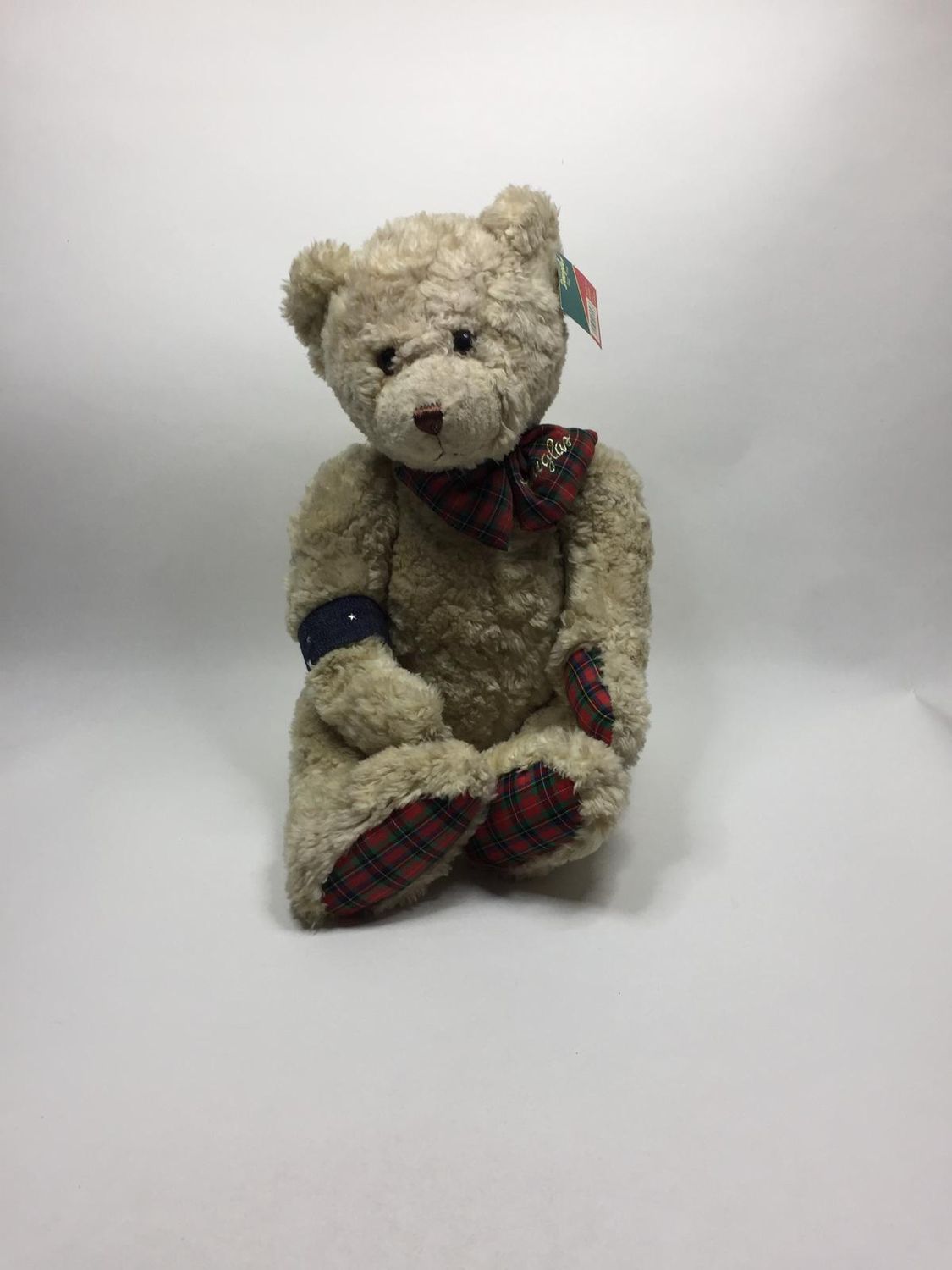 Teddy XL Douglas sitzend 40 cm Rarität Neuwertig mit Etikett