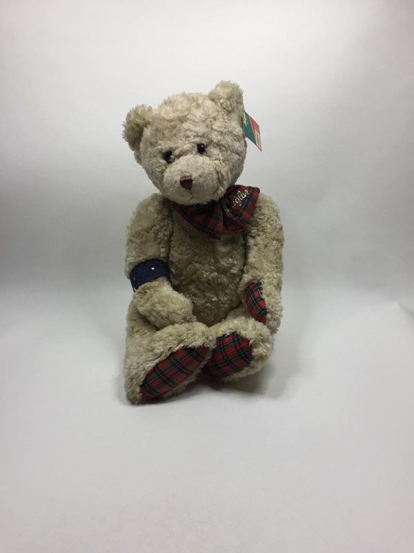 Teddy XL Douglas sitzend 40 cm Rarität Neuwertig mit Etikett