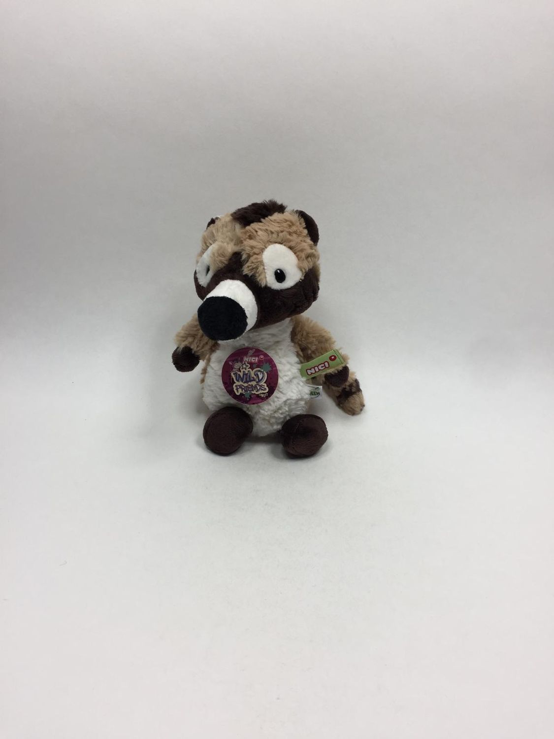 Nici Nasenbär Coaty stehend 22 cm Neuwertig mit Etikett