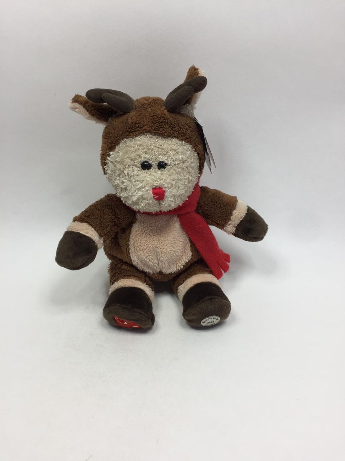 Teddy Starbucks Weihnachten 2003 stehend 30 cm Mega Sammlerstück Neuwertig mit Etikett